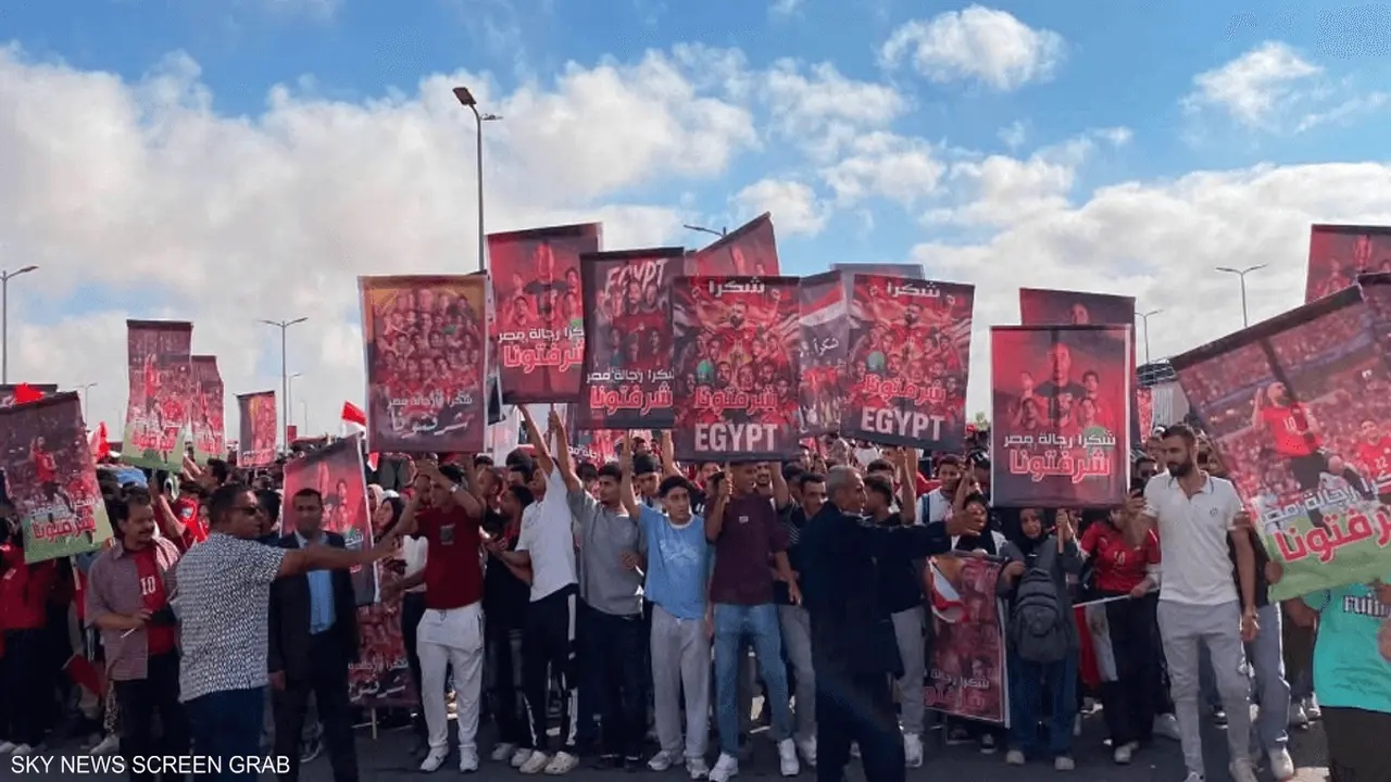مصر تحتفل بعودة “الفراعنة” بعد إنجاز المونديال المذهل